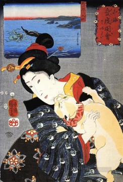  Utagawa Pintura al %c3%b3leo - mujeres 28 Utagawa Kuniyoshi Japonés